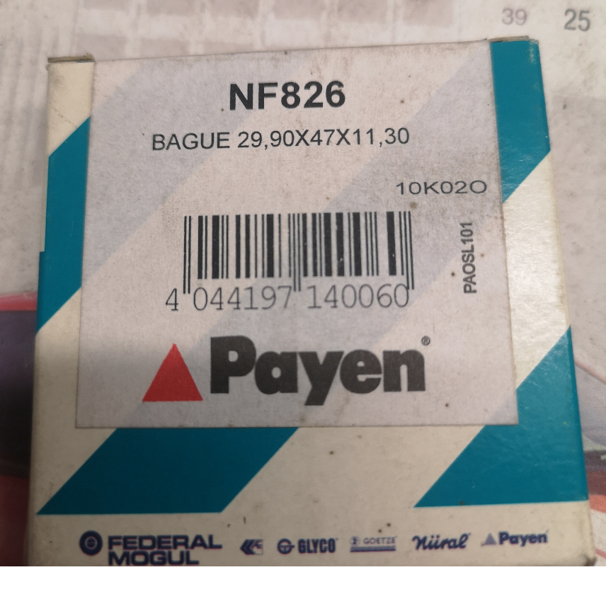 PAYEN NF826 Bague d'étanchéité, différentiel — photo 3
