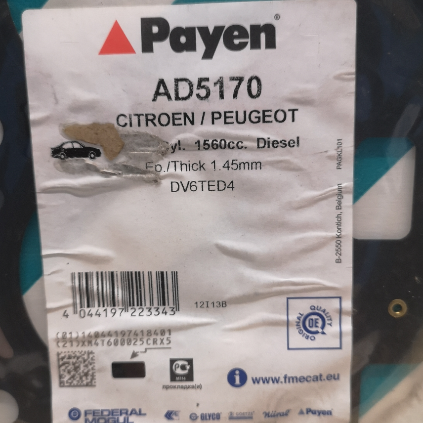 AD5170 Joint de culasse Citroën / Peugeot — photo 2