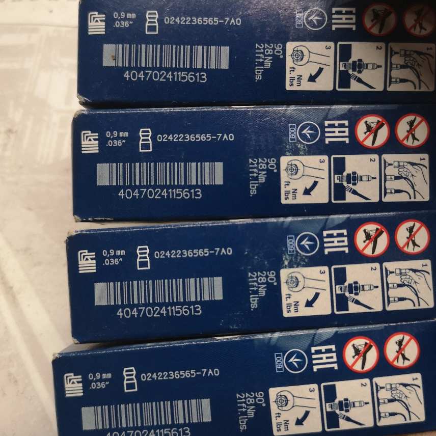 0242236565 Bosch Bougies d'allumage — photo 2