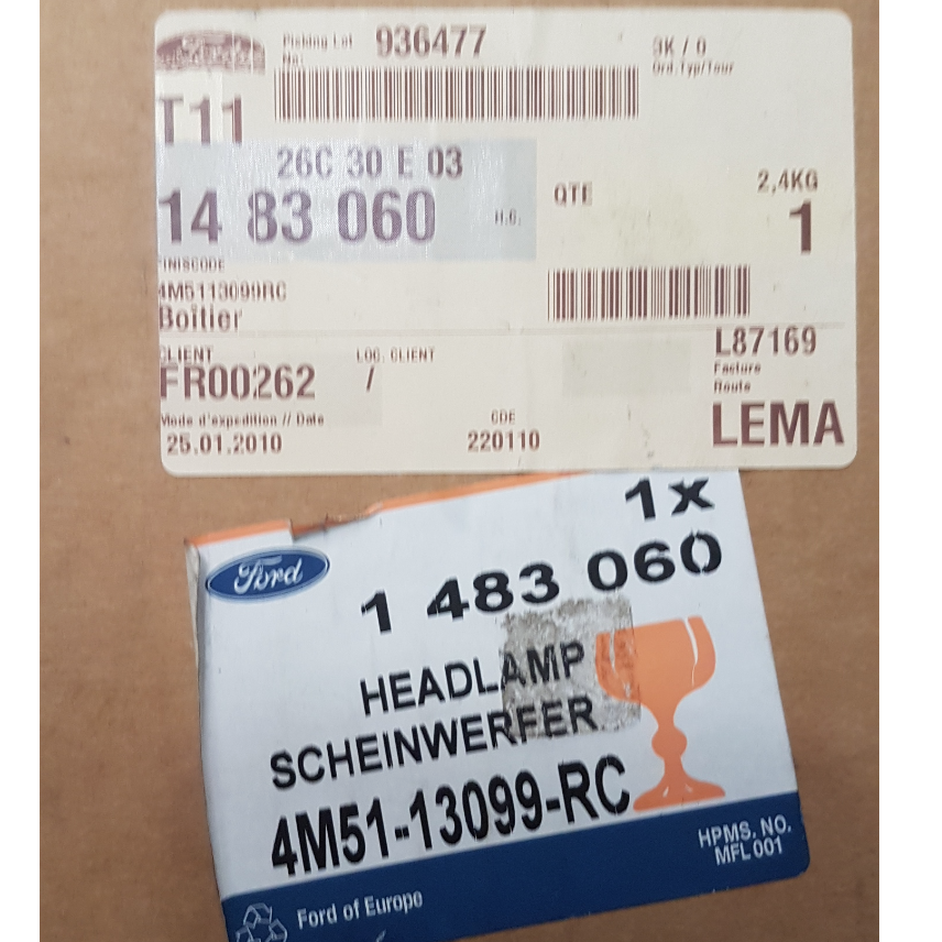 Phare avant droit Ford Focus 1483060 — photo 3
