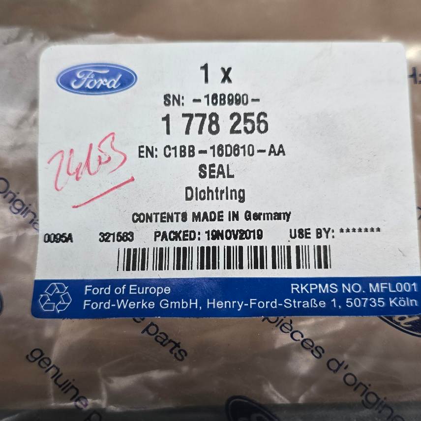1778256 Ford Fiesta joint de pare-chocs — photo 2