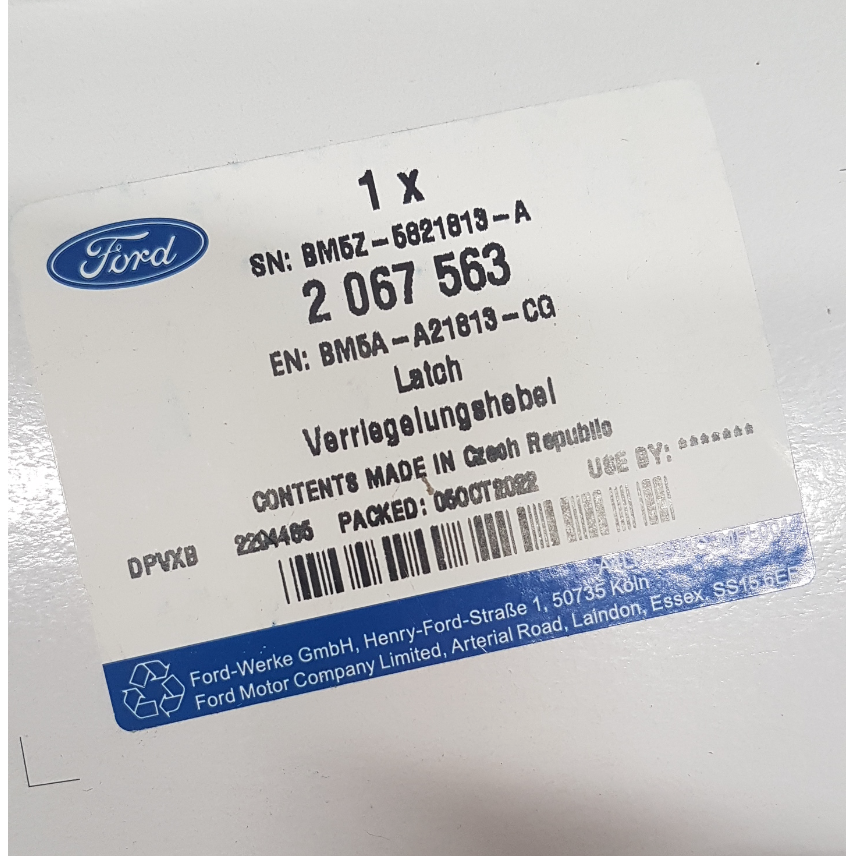 2067563 Serrure Porte Avant Gauche Ford Focus III — photo 3