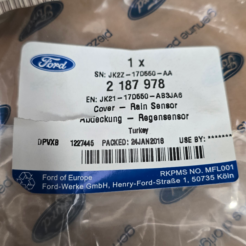 2187978 Ford transit & Tourneo couvercle capteur de pluie — photo 2