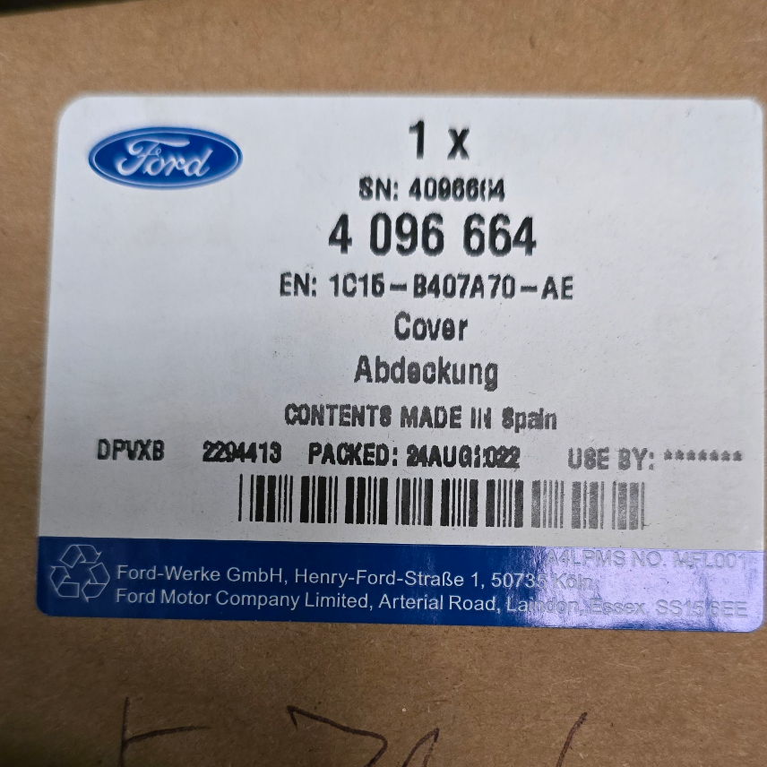 4096664 Ford Transit joint de vitre arrière — photo 3