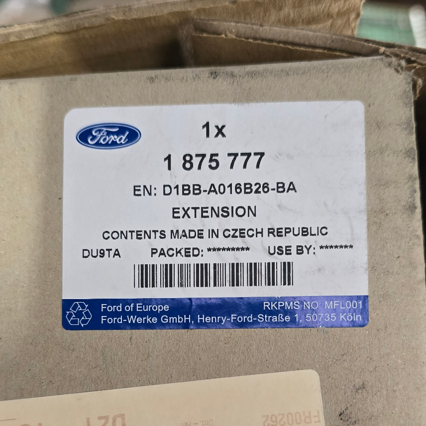 1875777 Ford Fiesta mk6 Extension — photo 3