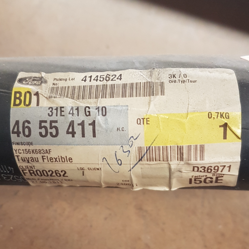 4655411 Durite intercooler charge — photo 3