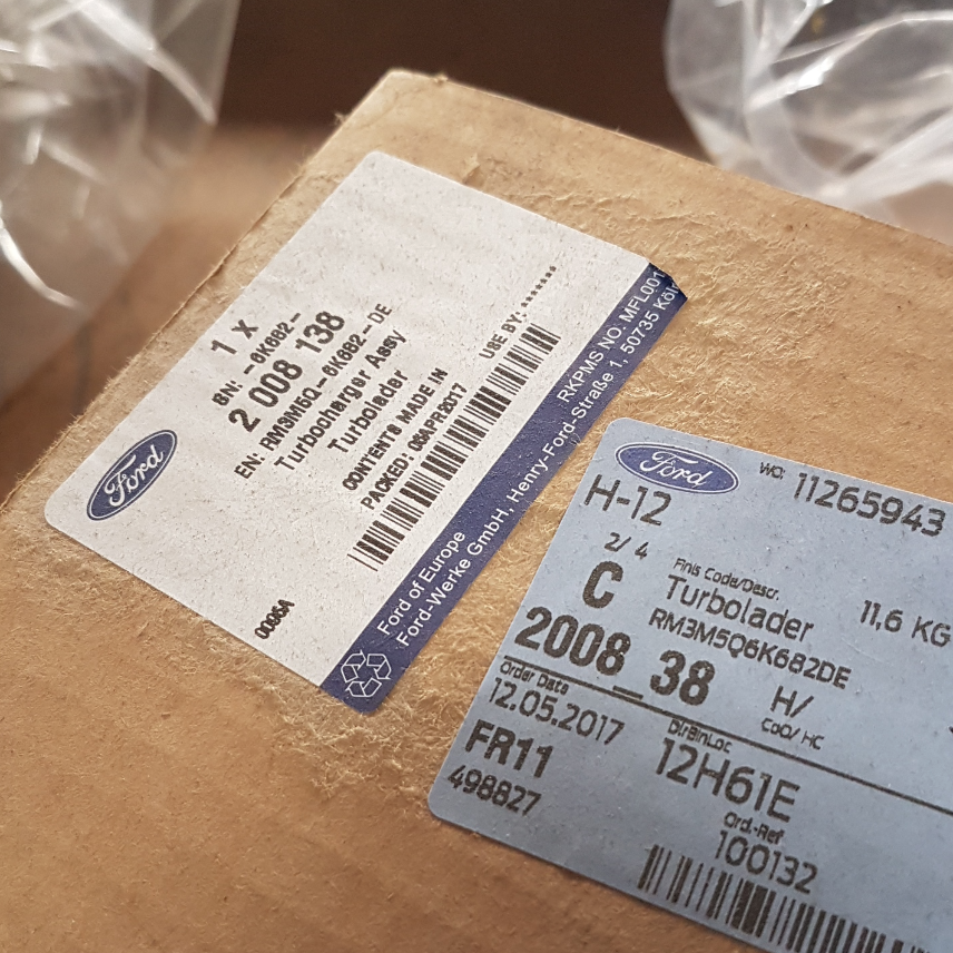 2008138 Turbo pour Ford moteur 2.0 TDCi 90ch — photo 3