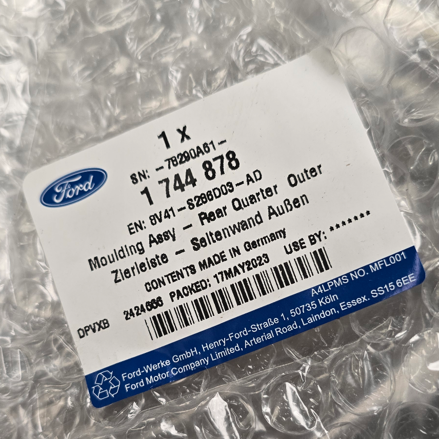 1744878 Ford Kuga 2008 Extension aile arrière gauche — photo 2