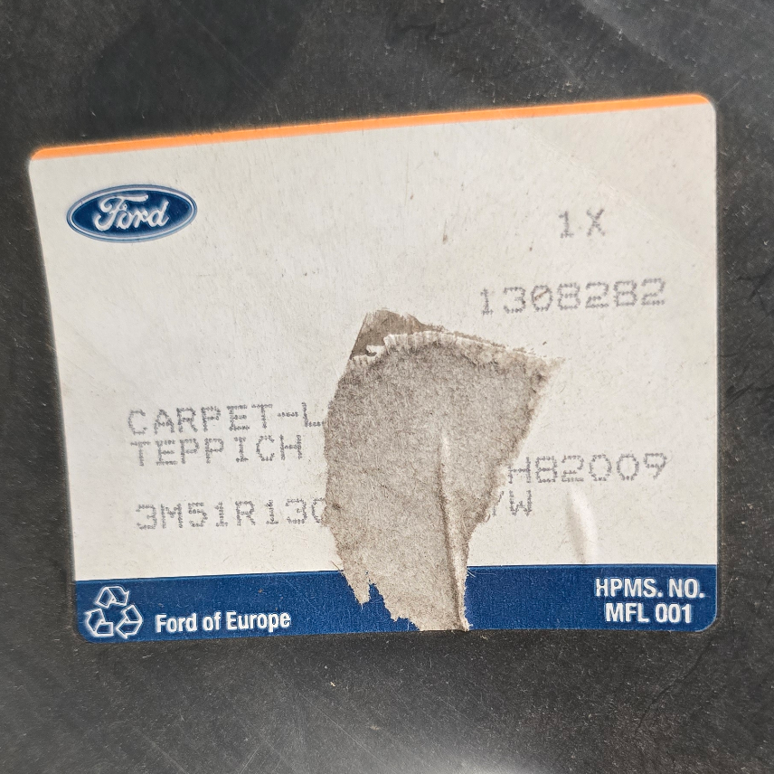 1308282 Ford Focus/Cmax Tapis de plancher — photo 2