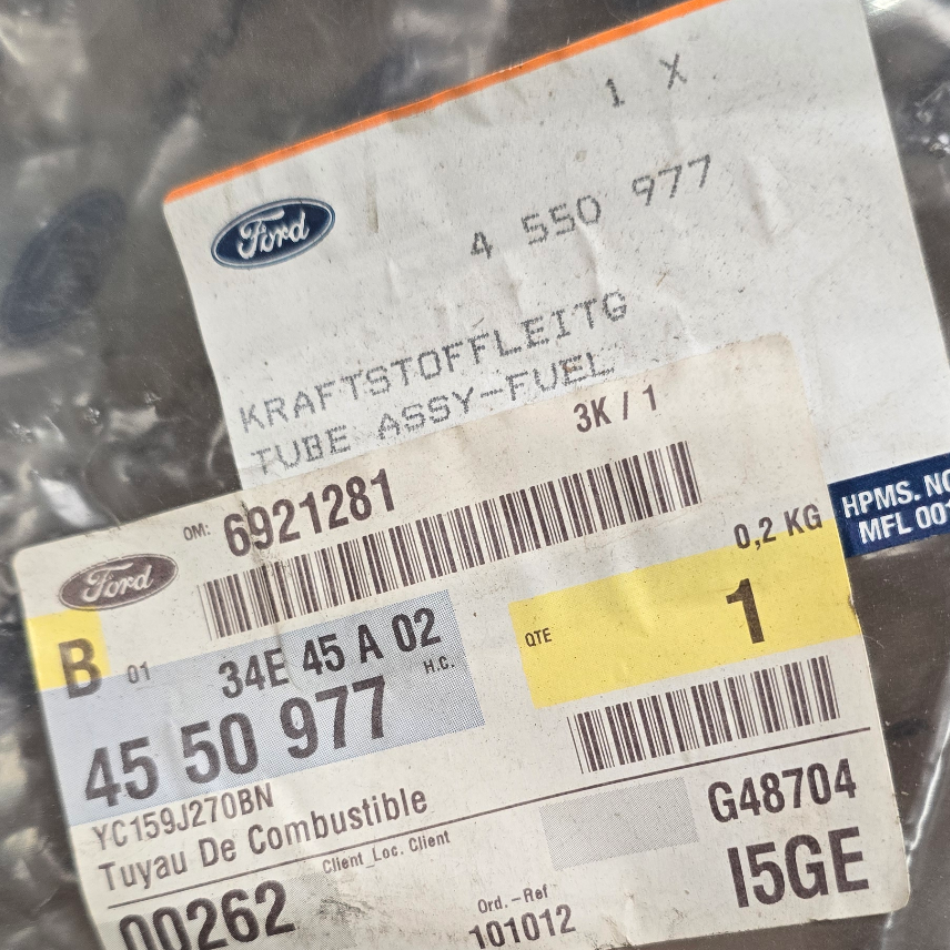 4550977 Ford Transit Tuyauterie de carburant — photo 2