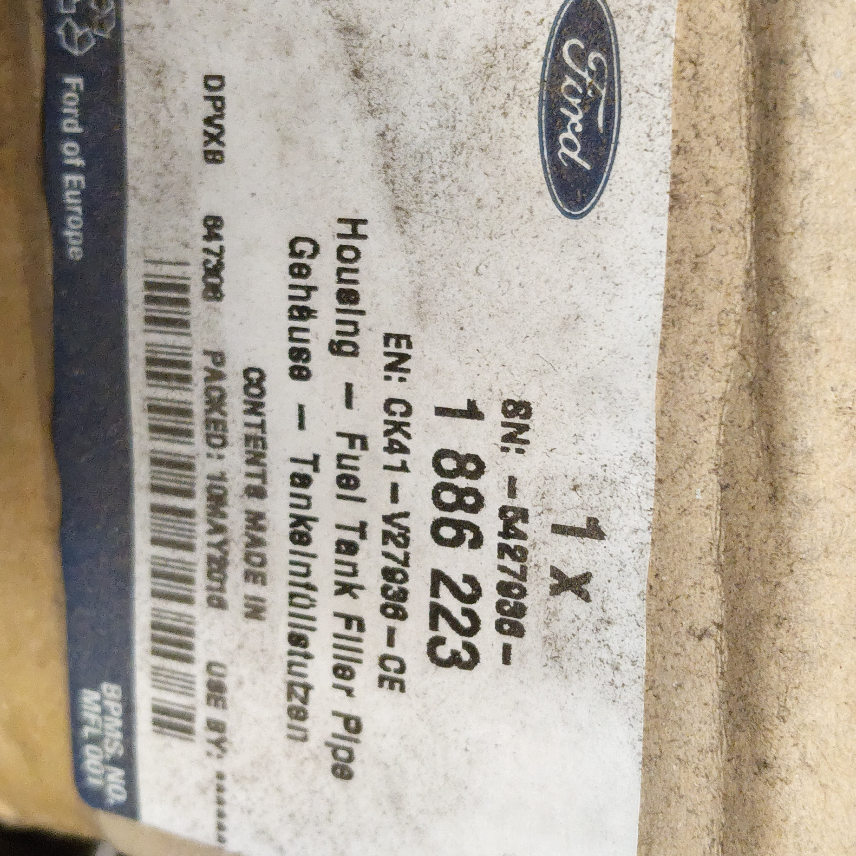 1886223 Ensemble de remplissage de réservoir de carburant d'origine Ford Transit (TTG)