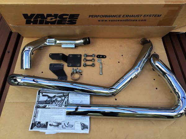 collecteur  vance & hines harley 2009