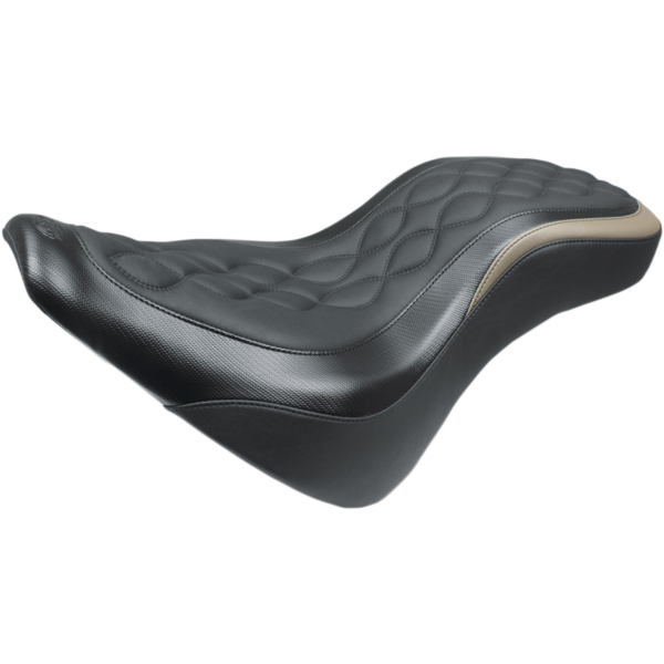 Selle mustang biplace Daytripper - Harley-Davidson Sofatil Breakout à partir de 2018 - Noir