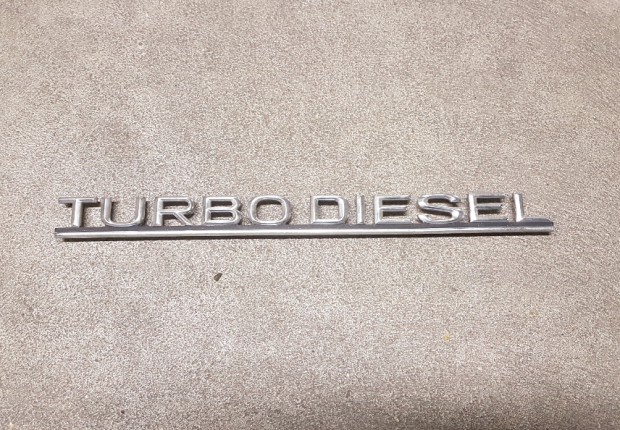 Monogramme Turbo diesel Mercedes W123