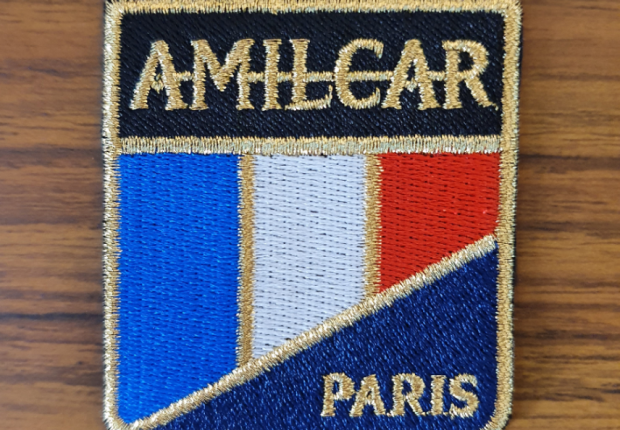 Patch brodé de véhicule historique