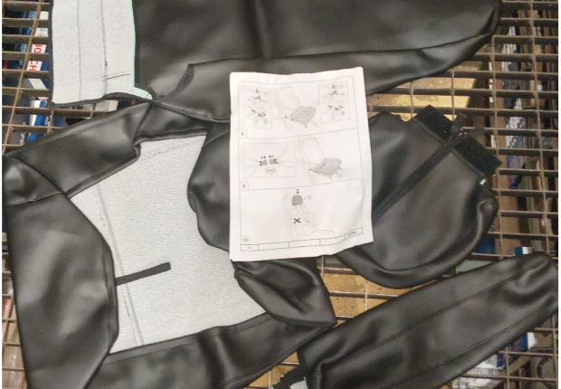  2578747 FORD TOURNEO®/TRANSIT CUSTOM® ACTIVLINE* HOUSSE DE SIÈGE POUR SIÈGE CONDUCTEUR