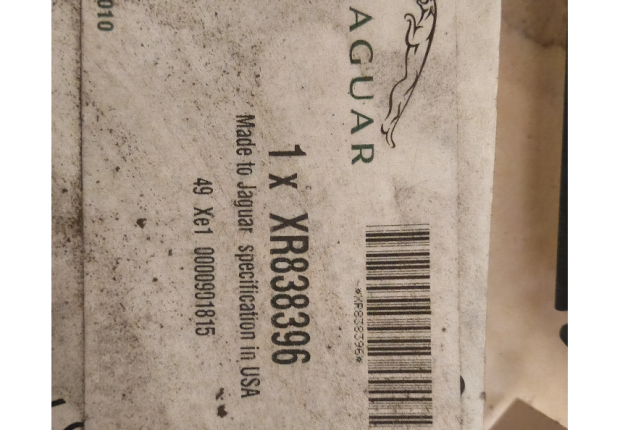 XR838396 Filtre habitacle Jaguar S-Type Ph1  XJKS Spare   Pour modèles V6 3.0 & V8 4.0 de 1999 à 2002.