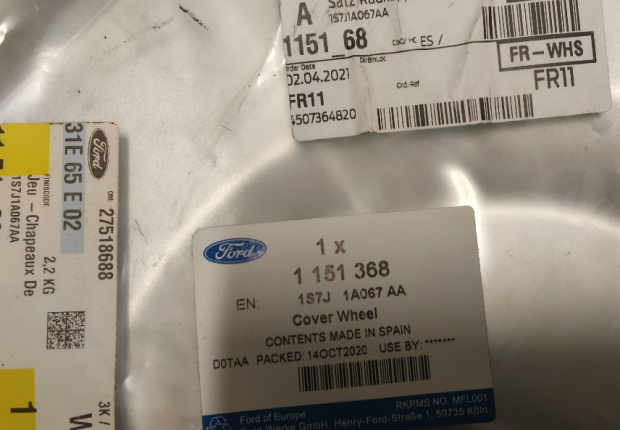 1151368 ORIGINALE FORD C-MAX/FOCUS ELECTRIC ENJOLIVEUR 16