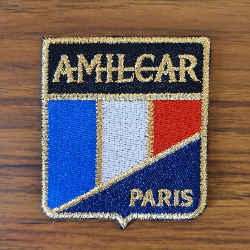 Patch brodé de véhicule historique