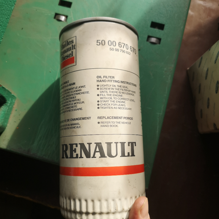 5000670670 filtre à huile Renault 